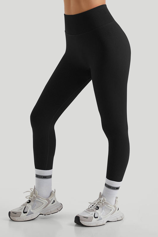 High Waist Threaded Legging