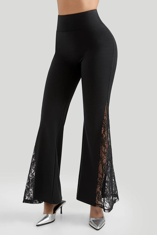 Lace Flared Pants